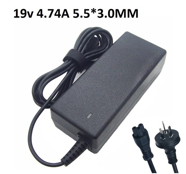 Chargeur Adaptable Asus 19V 4,74A Carre Grand Bec Noir - SpaceNet