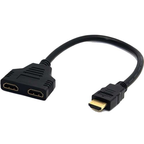 Adaptateur HDMI mâle vers 2 HDMI femelle