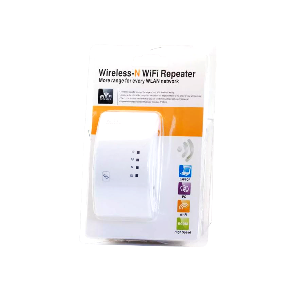Répétiteur WIFI 300 Mb/S - PC portable, Smartphone, Gaming, Impression