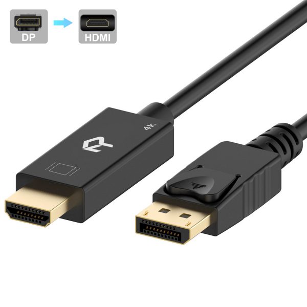Rankie Câble HDMI vers VGA (Male à Male), Compatible avec Ordinateur  Portable, PC, Moniteur, Projecteur, HDTV, 1,8m : : Informatique