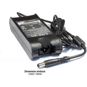 chargeur compatible portable dell 195 v 462 a