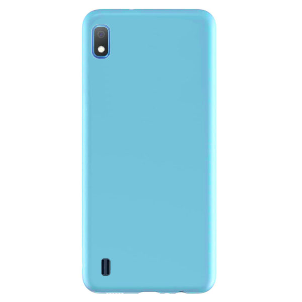 coque samsung galaxy a10 silicone bleu