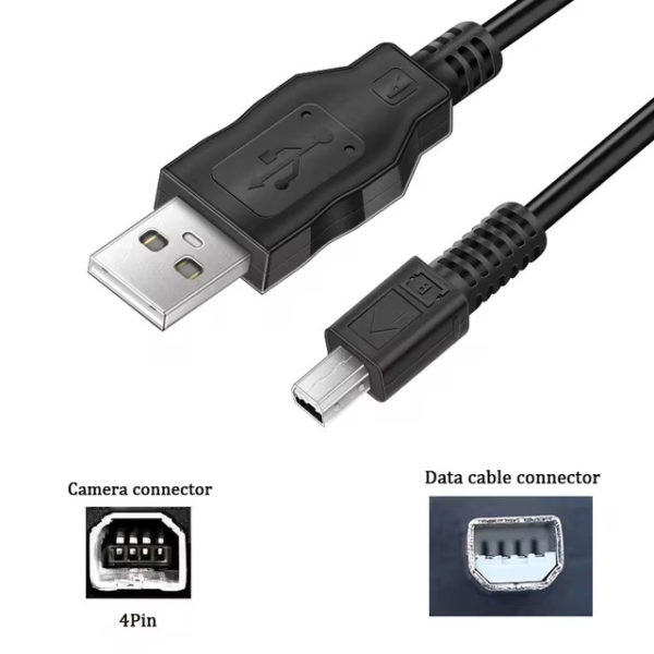 Câble USB Data SYNC pour JVC Everio GZ-MS230/AU/S GZ-MS230BU/S GZ-MS230RU/S